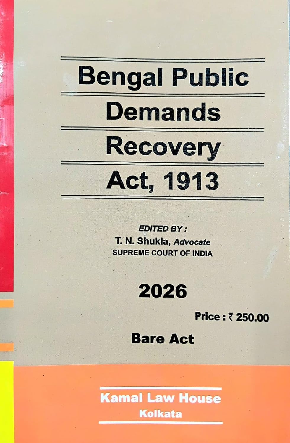 71pvsN3WIrL._SL1500_ Bengal Public Demands Recovery Act, 1913 - Image 1