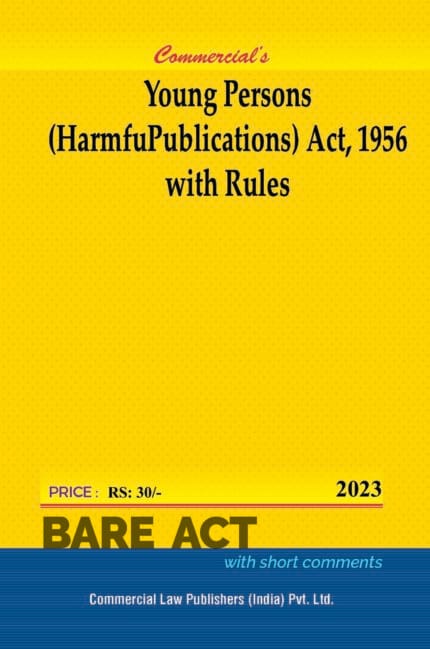 Young Persons (Harmful Publications) Act, 1956 with Rules