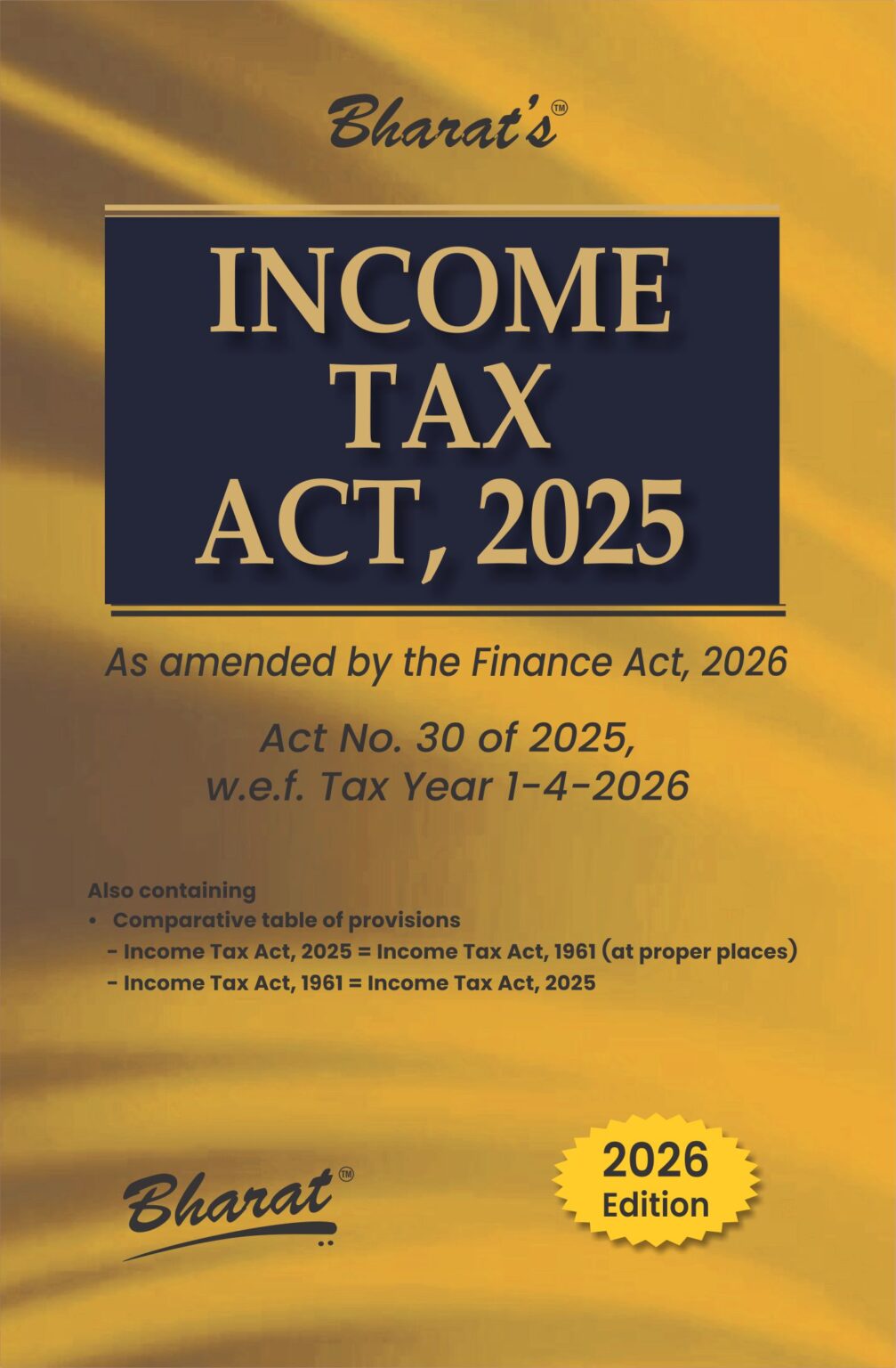 1007 Income Income Tax Act, 2025 (Pocket Edition) | Tax Year 1-4-2026 - Triokart