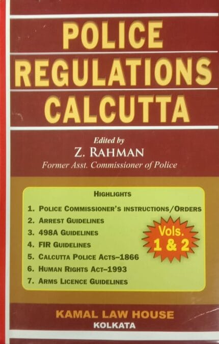 POLICE REGULATIONS OF CALCUTTA