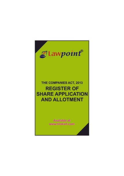 Register of Share Application & Allotment