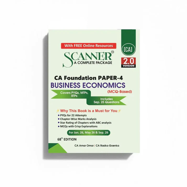 SA15 CA Foundation Scanner Business Economics Paper 4 - Image 1