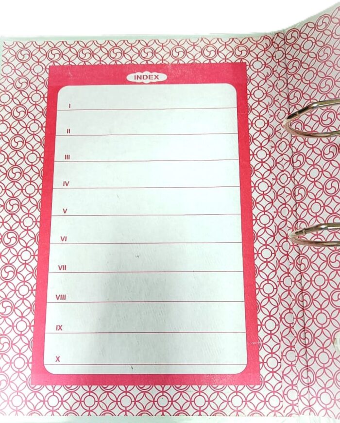 Arch File with Lever Clip Binder Box File Folder with Index Best for A4 Size Documents Premium Export Quality Arch File | Office, School & Home - Image 4