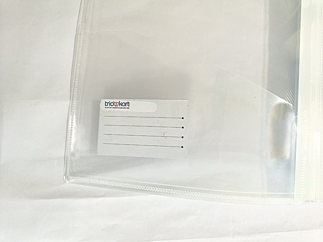 Transparent Report File | Transparent Document Report File | Plastic ...