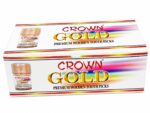 Crown Gold Premium Wooden Toothpicks Pack of 10 Boxes