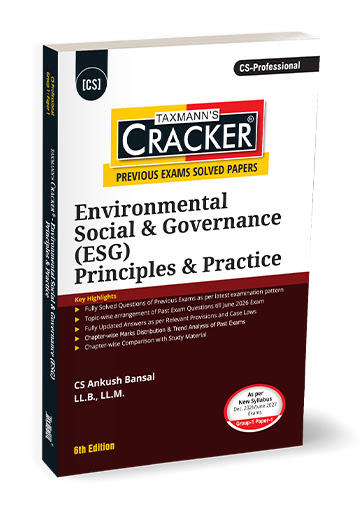 CS Professional CRACKER Environmental Social and Governance (ESG)
